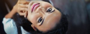 Girl Smiling Looking Up 1280×480
